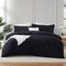Hearth & Harbor Duvet Cover With Fitted Sheet Soft Double Brushed Bedding Set